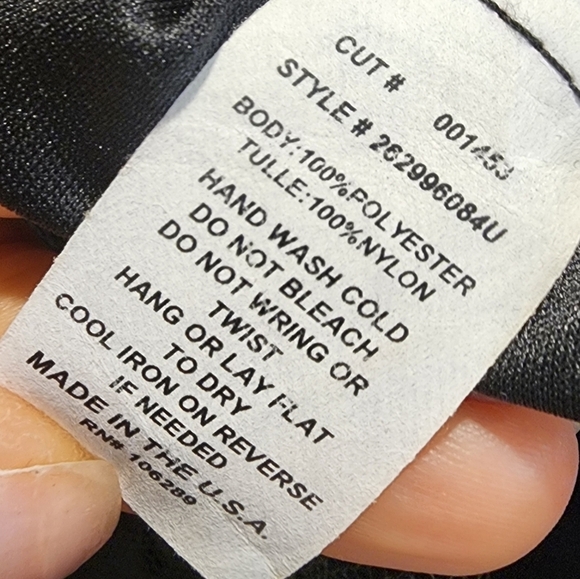 Trixxi Black Strapples Party Short Dress size L (Juniors) - Picture 11 of 13